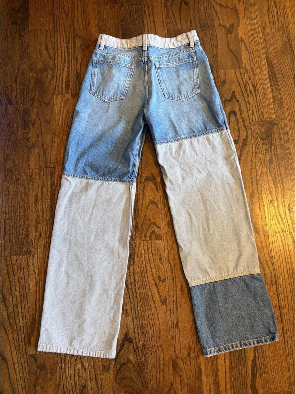 Mango patchwork jeans - Picture 2 of 5